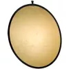 Reflektor Walimex 17690 Ümmargune Kuld Hõbe 107 cm