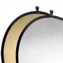 Reflektor Walimex 17690 Ümmargune Kuld Hõbe 107 cm