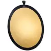 Reflektor Walimex 17689 ümmargune kuldne hõbedane 56 cm