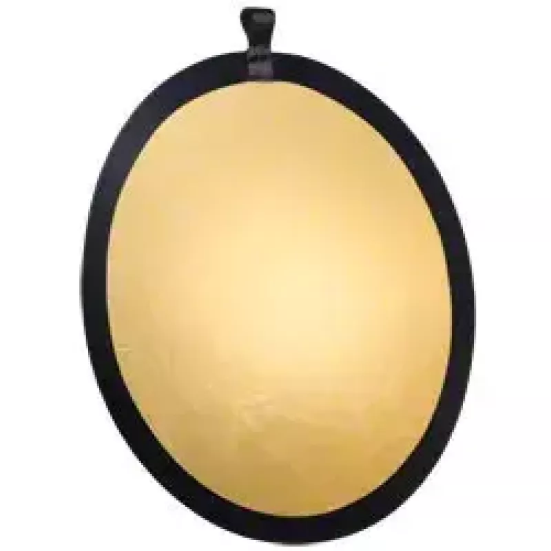 Reflektor Walimex 17689 ümmargune kuldne hõbedane 56 cm