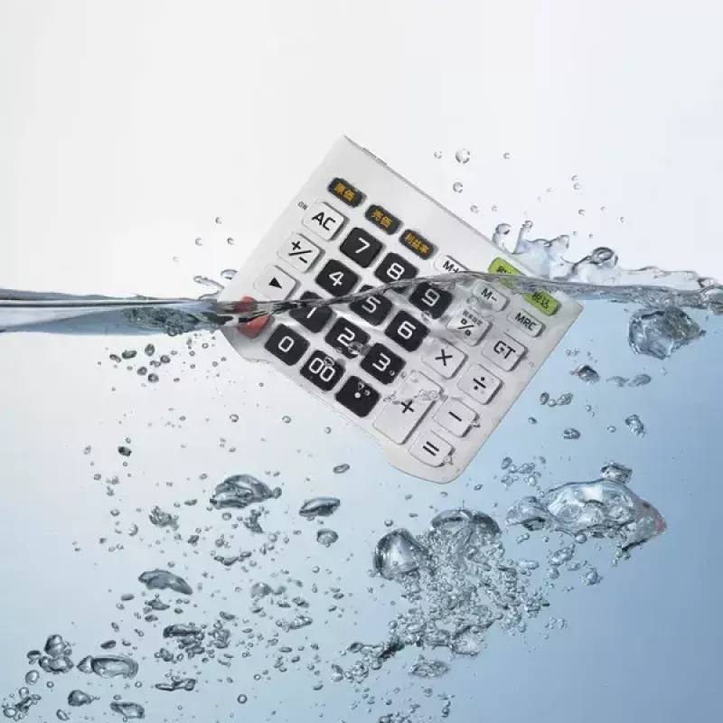 Finantskalkulaator Casio WD-320MT lauaarvuti 12 numbrikohta must valge