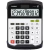 Finantskalkulaator Casio WD-320MT lauaarvuti 12 numbrikohta must valge