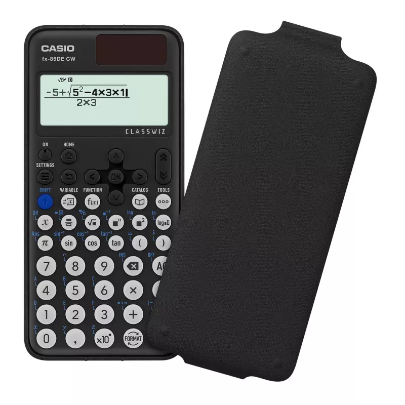Teaduslik kalkulaator Casio FX-85DE CW taskuformaadis 12 numbrit must