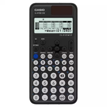 Teaduslik kalkulaator Casio ClassWiz FX-87DE CW tasku 12 numbrikohta must