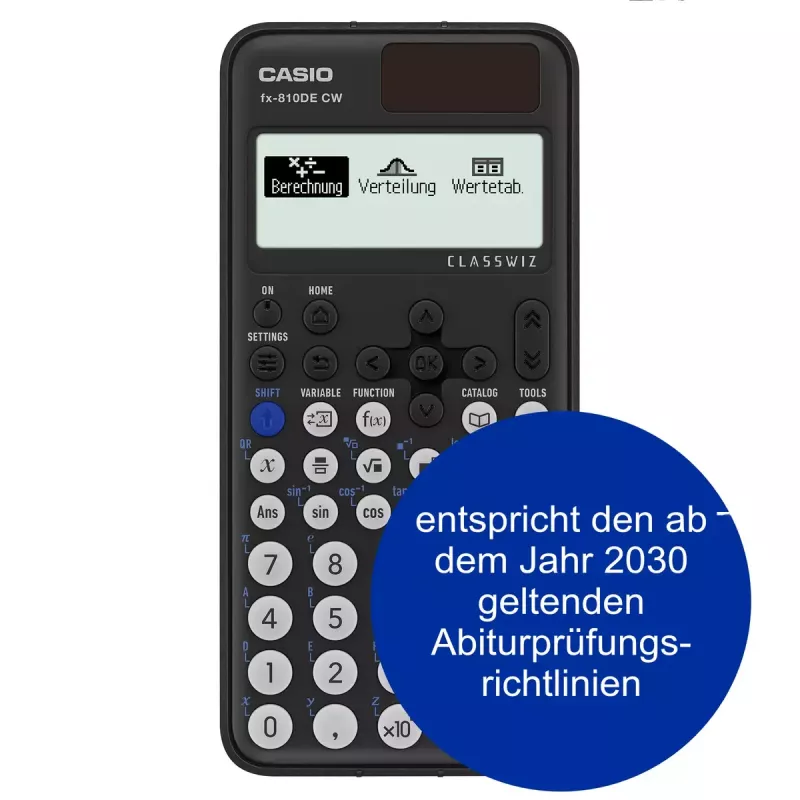Teaduslik kalkulaator Casio FX-810DE CX Pocket 12 numbrikohta Must