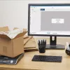 DYMO M5 digitaalne pakendite ja postisaadetiste kaal | kuni 5 kg kandevõime | 20 cm x 20 cm