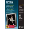 Epson Ultra Glossy Photo Paper - 10x15cm - 20 Sheets