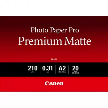 Canon PM-101 Premium Matt Fotopaber A2 - 20 lehte