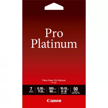 Canon PT-101 Pro Platinum fotopaber 4x6 inch – 50 lehte