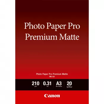 Canon PM-101 Premium mati fotopaber A3 - 20 lehte