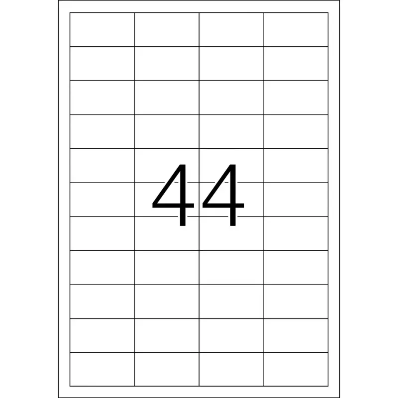 HERMA Premium A4 sildid 48,3x25,4 mm 1100 tk