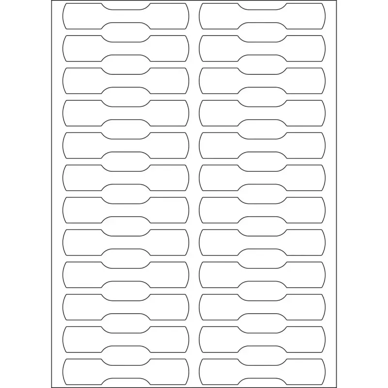 Ring Labels HERMA Multi-purpose 10x49 mm Valge 600 pcs