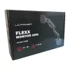 Monitorihoidik LC-Power LC-EQ-A49B 124,5 cm Must Klamber 20 kg