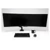 Monitorihoidik LC-Power LC-EQ-A49B 124,5 cm Must Klamber 20 kg