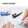 INTENSO Office Line USB-mälupulkade komplekt 5×64 GB, USB-A, USB 3.2 Gen 1, pöördmehhanismiga, mitmevärviline