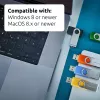 INTENSO Office Line USB-mälupulkade komplekt 5×64 GB, USB-A, USB 3.2 Gen 1, pöördmehhanismiga, mitmevärviline