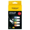 INTENSO Office Line USB-mälupulkade komplekt 5×64 GB, USB-A, USB 3.2 Gen 1, pöördmehhanismiga, mitmevärviline