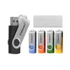 INTENSO Office Line USB-mälupulkade komplekt 5×64 GB, USB-A, USB 3.2 Gen 1, pöördmehhanismiga, mitmevärviline