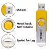 INTENSO Office Line USB-mälupulkade komplekt 5×64 GB, USB-A, USB 3.2 Gen 1, pöördmehhanismiga, mitmevärviline
