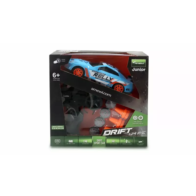 Car Amewi Drift Sport Raadio teel juhitav mudel 1:24
