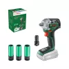 Bosch UniversalImpactDrive 18V-350 (bare tool + kuuskantadapter + 3 mutrit 17, 19, 21 mm)