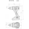 Akutrell Metabo 602325840 Must Liitium-ioon 400mm