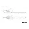 Metabo HS 18 LTX 55 topelttera 2,6 kg Aku 18 V liitium-ioon