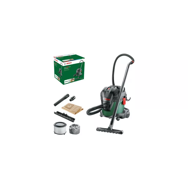 Bosch UniversalVac 15 Must, Roheline 15 L 1000 W
