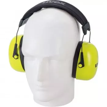 Uvex K20 hi-viz peapaelaga kollane ehitus 2630021