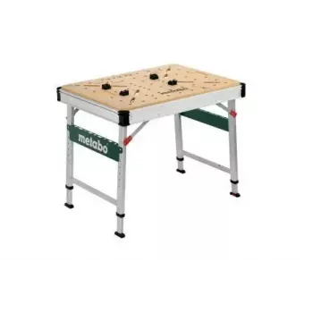 Outdoor Table Metabo MWB 100 Beige Metallic Rectangular 710mm Width