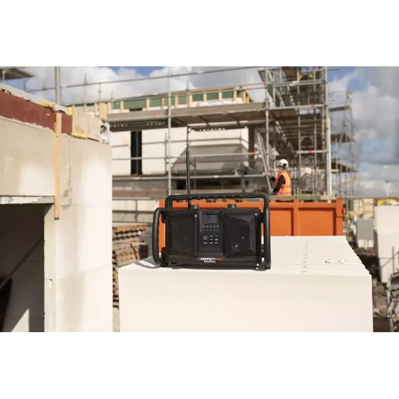 Kaasaskantav raadio Perfectpro ROCKBULL DAB+ FM 50W 20h aku