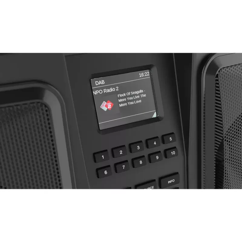Kaasaskantav raadio Perfectpro ROCKBULL DAB+ FM 50W 20h aku