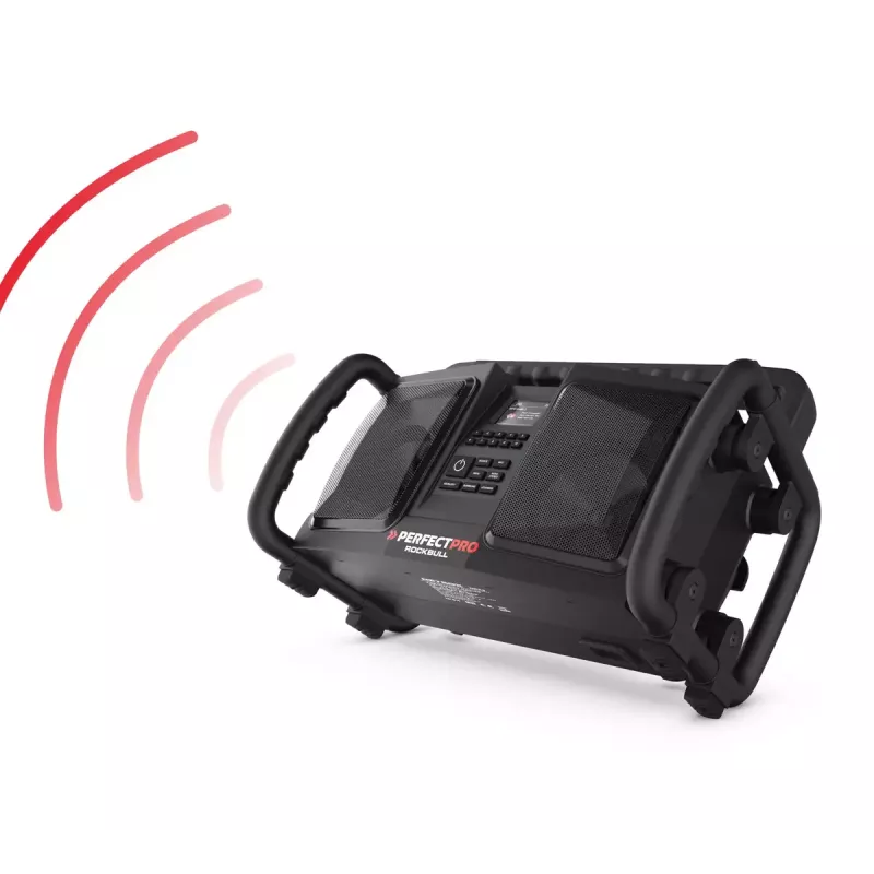 Kaasaskantav raadio Perfectpro ROCKBULL DAB+ FM 50W 20h aku