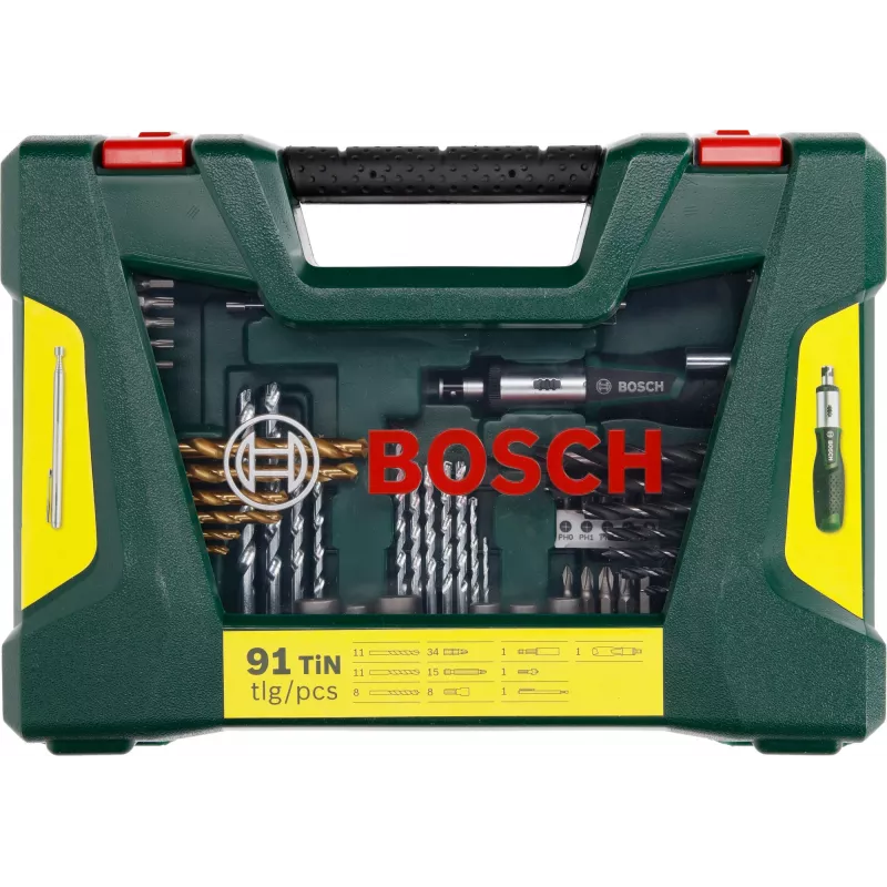Bosch 2 607 017 195 puuritera Puuriterade komplekt 91 tk