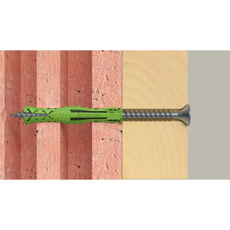 Laienenud ankur Fischer 567808 50 mm 90 tk Roheline