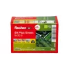 Kruvi- ja tüüblikomplekt Fischer 567813 45 tk roheline