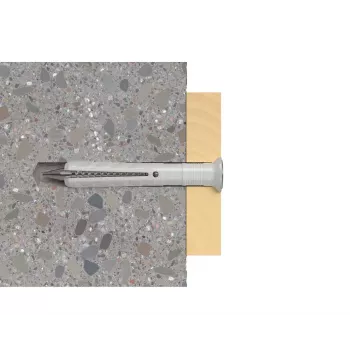 Kruvi- ja tüüblikomplekt Fischer 48794