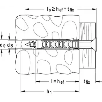 Fischer SX 14 x 70 paisutüübel