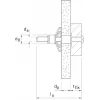 Metallist õõnsustüübel Fischer HM 5 x 52 S