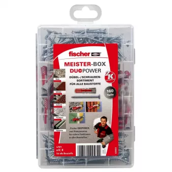 Laienemisankur Fischer MEISTER-BOX DUOPOWER + kruvid