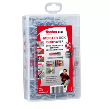 Laienemisankur Fischer MEISTER-BOX DUOPOWER + kruvid