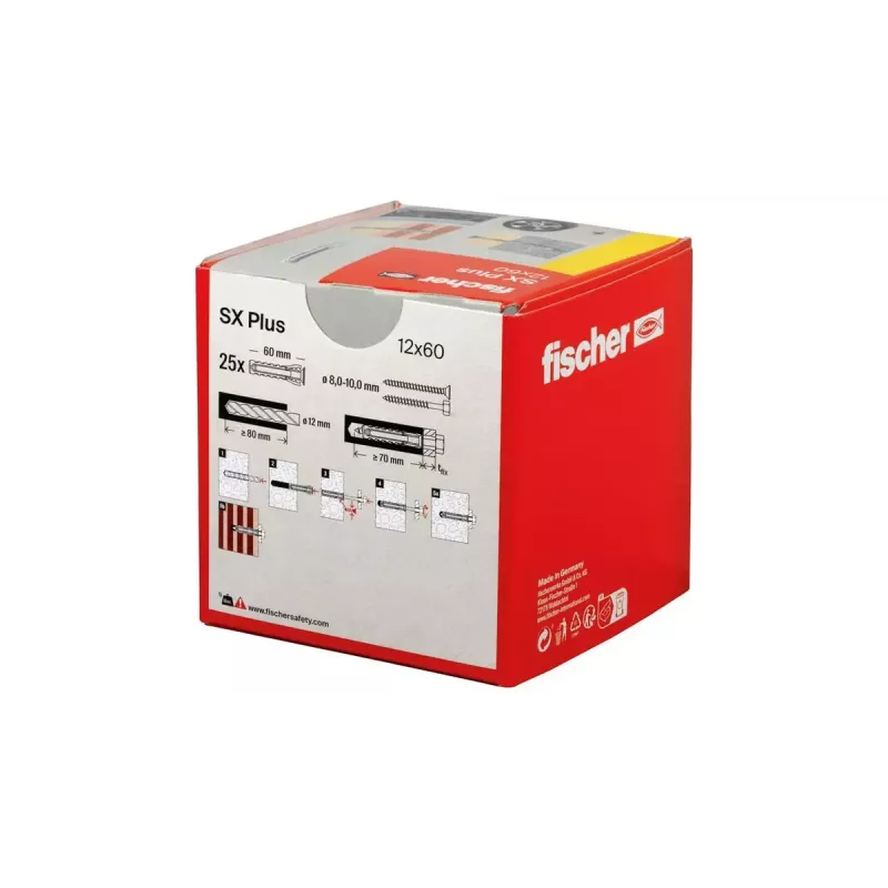 Laienemisankur Fischer 568012 60 mm nailon 25 tk