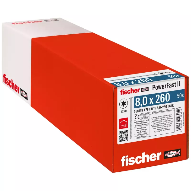Kruvi/polt Fischer 568169 50 tk