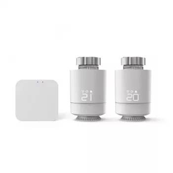 Hama nutikas Wi-Fi küttesüsteemi komplekt, 2 x nutikas radiaatoritermostaadi + jaam (00176662)
