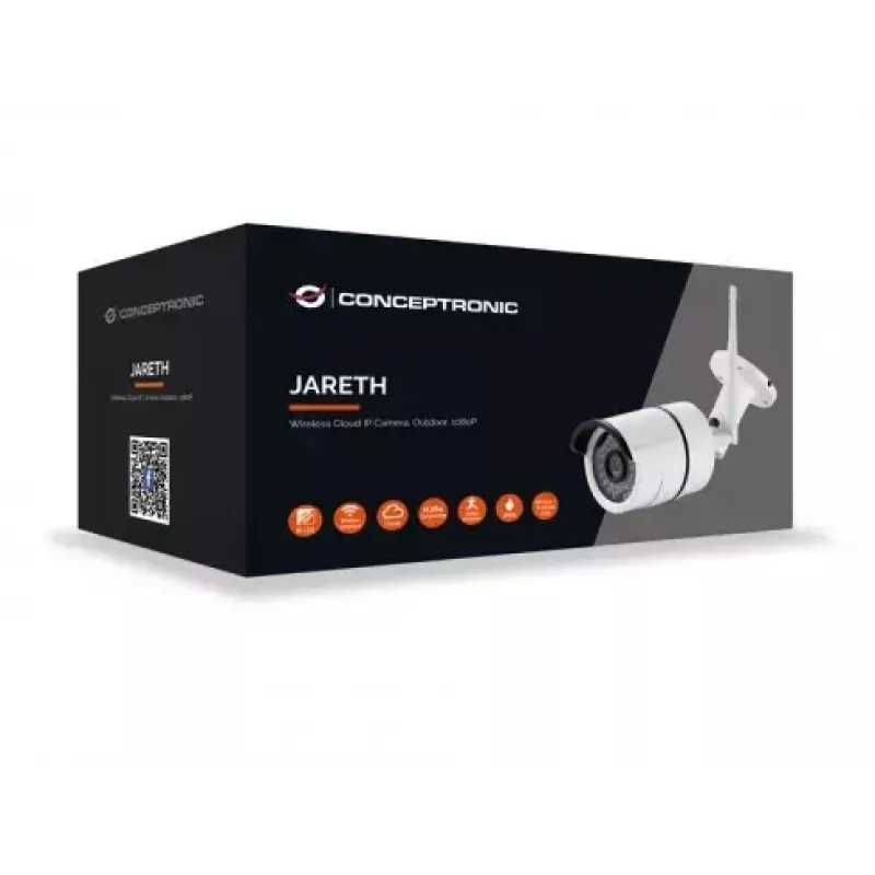 Conceptronic Jareth Bullet IP turvakaamera siseruumidesse 1920 x 1080 pikslit, lae/seinale