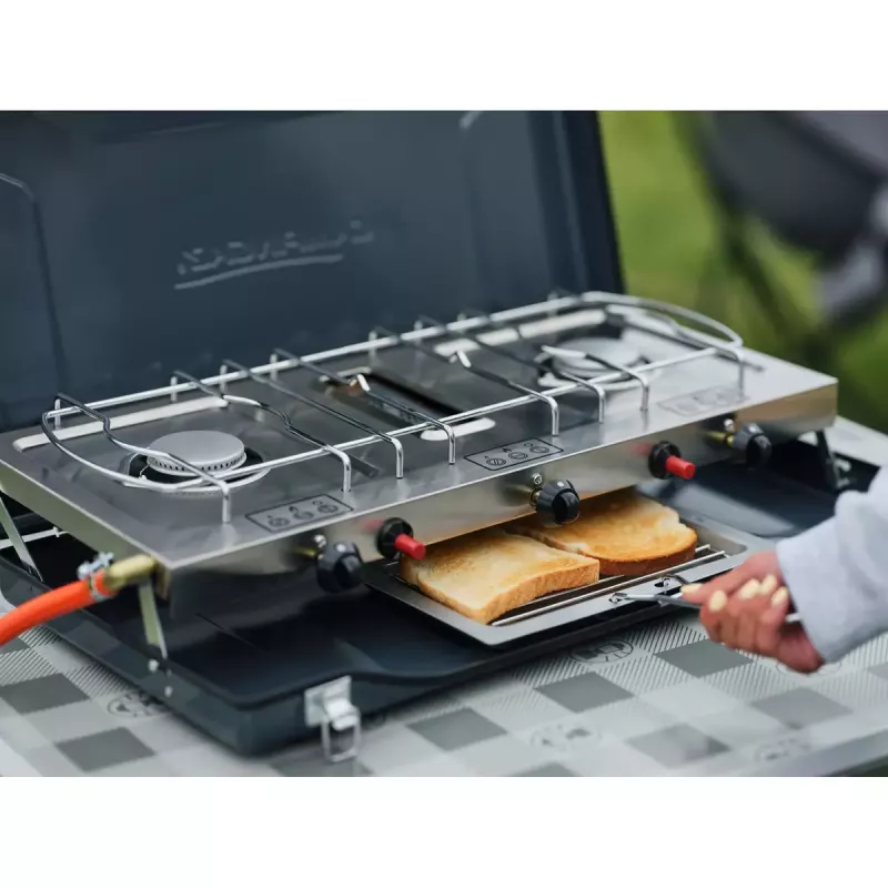 Camping Kitchen 2 Grill & Go CV Campingaz ristkülikukujuline metallgrill 490x350x100 mm
