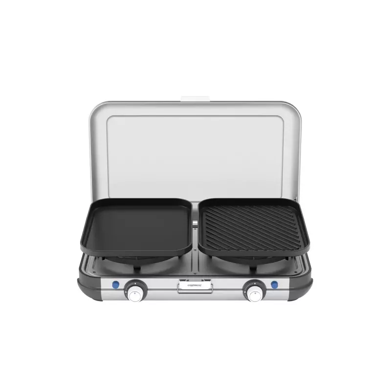Camping Kitchen 2 Grill & Go CV Campingaz ristkülikukujuline metallgrill 490x350x100 mm