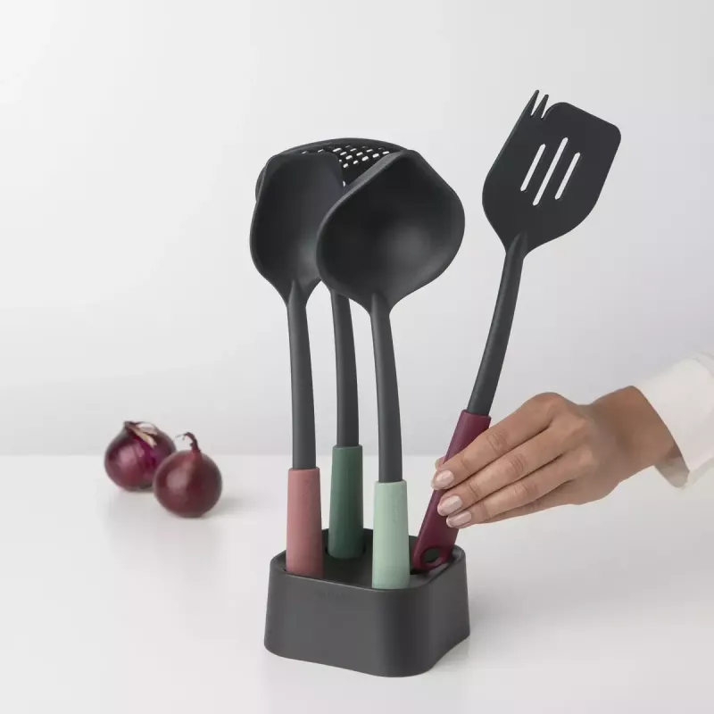 Brabantia Tasty+ 5 tk Must Roheline Punane Kuumakindel 220°C