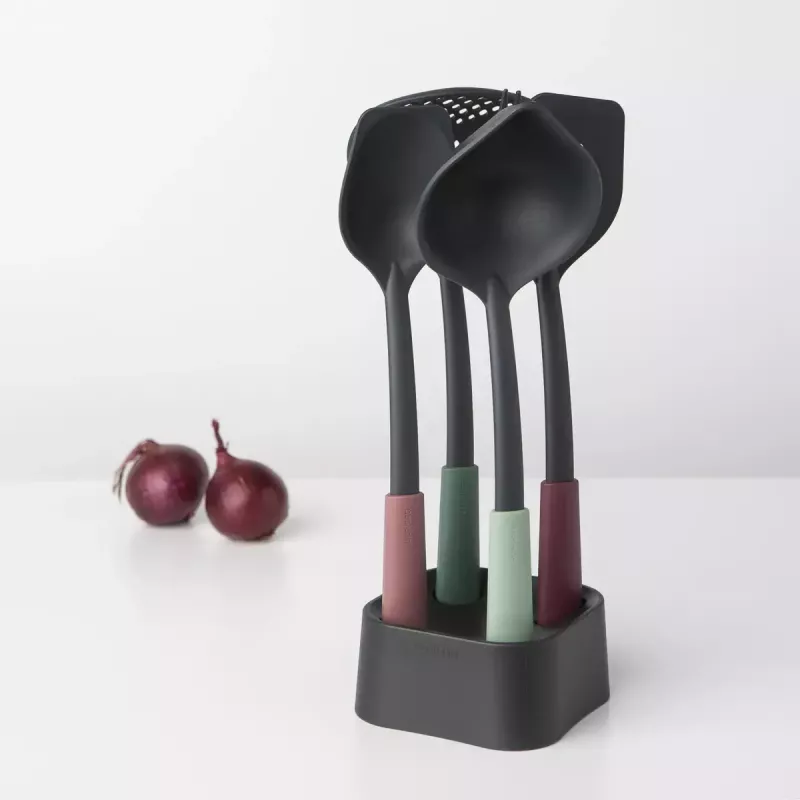 Brabantia Tasty+ 5 tk Must Roheline Punane Kuumakindel 220°C