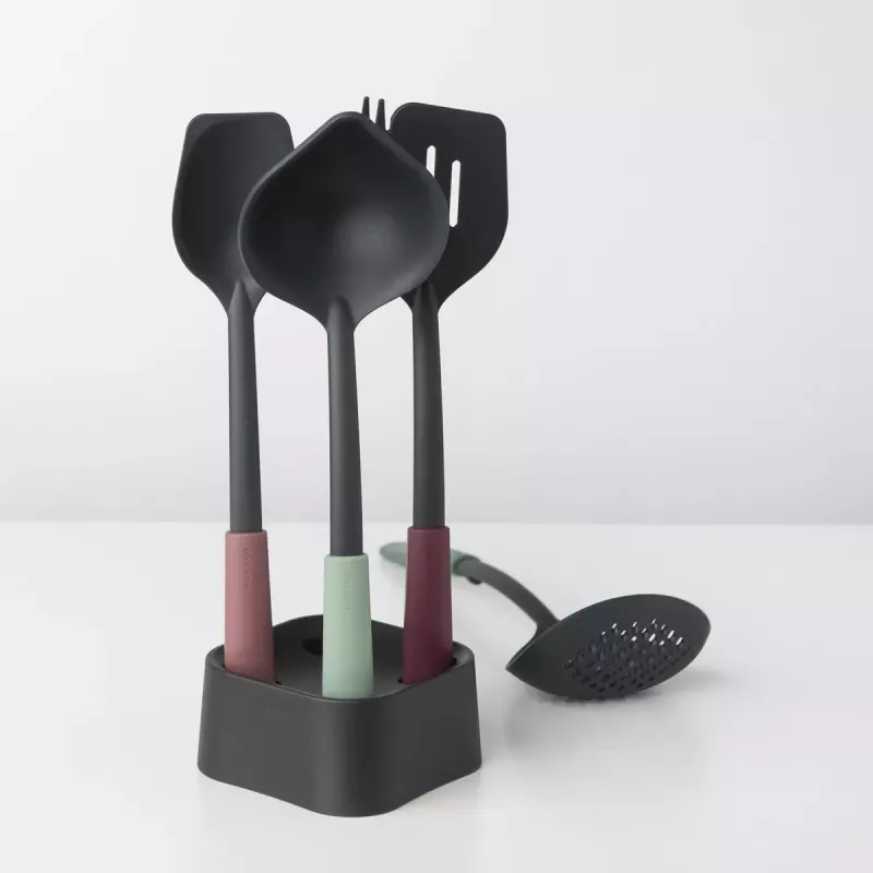 Brabantia Tasty+ 5 tk Must Roheline Punane Kuumakindel 220°C